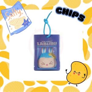 POPMART-THE MONSTERS WACKY MART SQUISHY CHARM-CHIPS